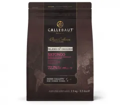 Callebaut Chocolate; Dark; Satongo
